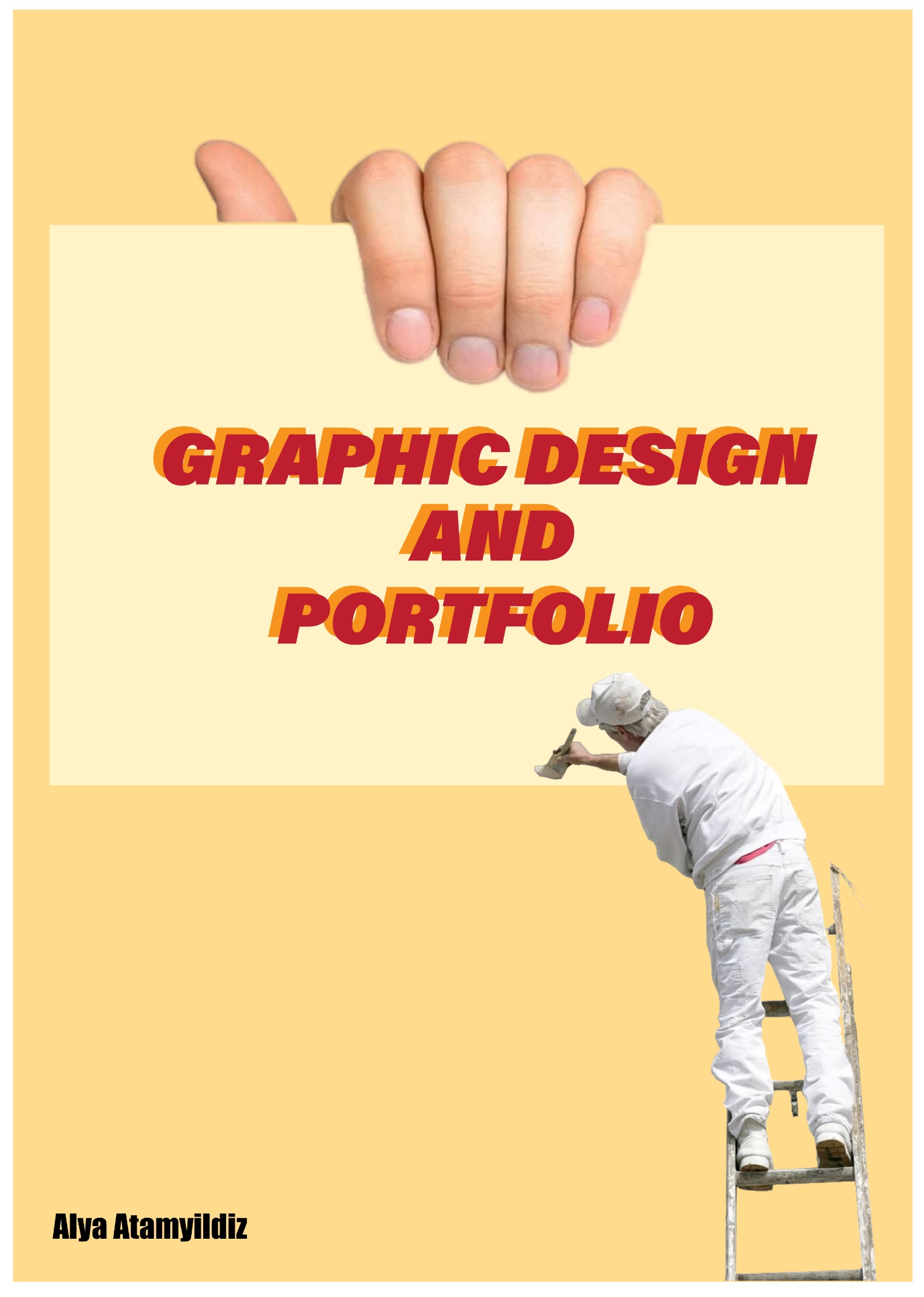 Portfolio welcome poster